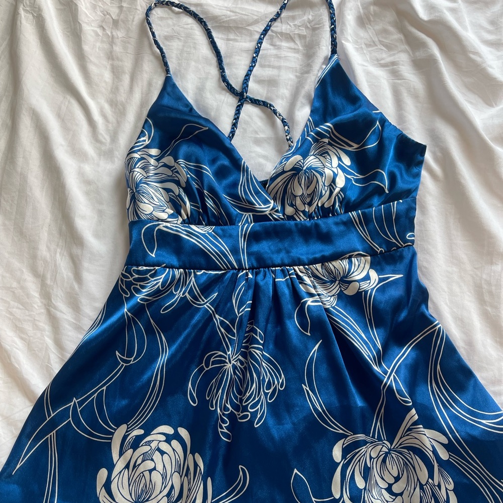 Vintage Silk Zip-Up Tank Top